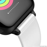 NNEAGS Smart Sport Watch Model B57C Compatible Wristband Replacement Bracelet Strap White