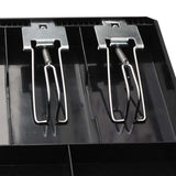 NNEAGS 2X 4 Bills 8 Coins Spare Cash Tray Black Heavy Duty