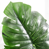 NNEAGS 120cm Artificial Green Indoor Turtle Back Fake Decoration Tree Flower Pot Plant