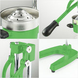 NNEAGS Manual Juicer Hand Press Juice Extractor Squeezer Orange Citrus Green