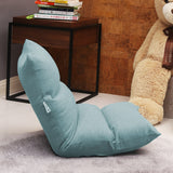 NNEAGS Lounge Floor Recliner Adjustable Lazy Sofa Bed Folding Game Chair Mint Green