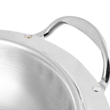 NNEAGS Stainless Steel Round Buffet Chafing Dish Cater Food Warmer Chafer with Glass Top Lid