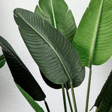 NNEAGS 2X 180cm Green Artificial Indoor Nordic Wind Traveller Banana Plant Fake Decorative Tree