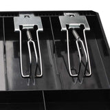 NNEAGS 4 Bills 8 Coins Spare Cash Tray Black Heavy Duty 1 Year Warranty