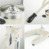 NNEAGS Manual Juicer Hand Press Juice Extractor Squeezer Orange Citrus White