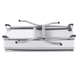NNEAGS Skewers Grill Portable Stainless Steel Charcoal BBQ Outdoor 6-8 Persons