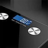 NNEAGS 2X Wireless Bluetooth Digital Body Fat Scale Bathroom Health Analyser Weight Black