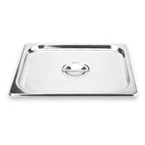 NNEAGS 12X GN Pan Lid Full Size 1/2 Stainless Steel Tray Top Cover