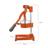 NNEAGS Manual Juicer Hand Press Juice Extractor Squeezer Citrus Orange