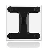 NNEAGS Wireless Digital Body Fat LCD Bathroom Weighing Scale Electronic Weight Tracker Black