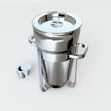 NNEAGS 2X 11L Round Stainless Steel Soup Warmer Marmite Chafer Full Size Catering Chafing Dish