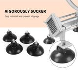 NNEAGS 2X Potato French Fry Fruit Vegetable Cutter Stainless Steel 3 Blades