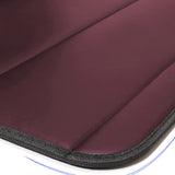 NNEAGS 4X Leather Car Boot Collapsible Foldable Trunk Cargo Organizer Portable Storage Box Red Medium