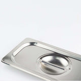 NNEAGS GN Pan Lid Full Size 1/1 Stainless Steel Tray Top Cover