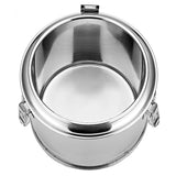 NNEAGS 30L Stainless Steel Insulated Stock Pot Dispenser Hot & Cold Beverage Container With Tap