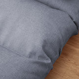 NNEAGS 4X Lounge Floor Recliner Adjustable Lazy Sofa Bed Folding Game Chair Grey