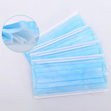 NNEAGS 120 Pcs Anti Dust Filter Disposable Protective Sanitary Face Mask