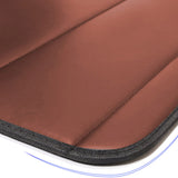 NNEAGS 2X Leather Car Boot Collapsible Foldable Trunk Cargo Organizer Portable Storage Box Coffee Small