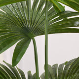 NNEAGS 2X 150cm Artificial Natural Green Fan Palm Tree Fake Tropical Indoor Plant Home Office Decor