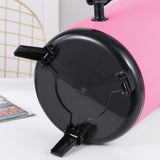 NNEAGS 14L Stainless Steel Insulated Milk Tea Barrel Hot and Cold Beverage Dispenser Container with Faucet Pink