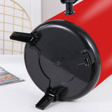 NNEAGS 12L Stainless Steel Insulated Milk Tea Barrel Hot and Cold Beverage Dispenser Container with Faucet Red