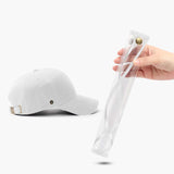 NNEAGS 2X Outdoor Protection Hat Anti-Fog Pollution Dust Protective Cap Full Face HD Shield Cover Adult White