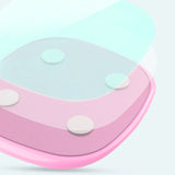 NNEAGS 2X 180kg Digital LCD Fitness Electronic Bathroom Body Weighing Scale Pink/Old Rose