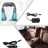 NNEAGS 2X Electric Kneading Back Neck Shoulder Massage Arm Body Massager Blue/White