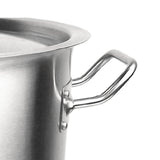 NNEAGS Stock Pot 113Lt Top Grade Thick Stainless Steel Stockpot 18/10