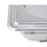 NNEAGS Single Tray Stainless Steel Chafing Catering Dish Food Warmer