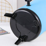 NNEAGS 10L Stainless Steel Insulated Milk Tea Barrel Hot and Cold Beverage Dispenser Container with Faucet Blue