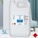 NNEAGS 2X 5L and 4X 500ML Standard Grade Disinfectant Anti-Bacterial Alcohol Spray Bottle Refill Kit