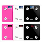 NNEAGS Wireless Bluetooth Digital Body Fat Scale Bathroom Health Analyser Weight Black