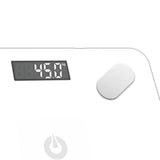 NNEAGS Wireless Bluetooth Digital Body Fat Scale Bathroom Weighing Scales Health Analyzer Weight White