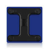 NNEAGS 2X Glass LCD Digital Body Fat Scale Bathroom Electronic Gym Water Weighing Scales Blue