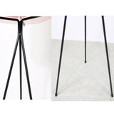 NNEAGS 2X 80cm Tripod Flower Pot Plant Stand with Pink Flowerpot Holder Rack Indoor Display