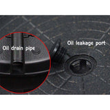 NNEAGS 2X Portable Korean BBQ Butane Gas Stove Stone Grill Plate Non Stick Coated Square