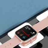 NNEAGS 2X Waterproof Fitness Smart Wrist Watch Heart Rate Monitor Tracker P8 Gold