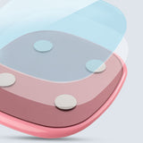 NNEAGS 2X 180kg Digital LCD Fitness Electronic Bathroom Body Weighing Scale Old Rose