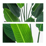 NNEAGS 2X 180cm Green Artificial Indoor Nordic Wind Traveller Banana Plant Fake Decorative Tree
