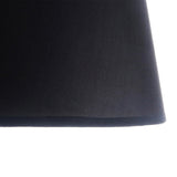 NNEAGS 2X 68cm Black Marble Bedside Desk Table Lamp Living Room Shade with Cone Shape Base