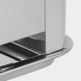 NNEAGS 4X 40CM Portable Stainless Steel Outdoor Chafing Dish BBQ Fish Stove Grill Plate