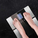NNEAGS 2X Digital Electronic LCD Bathroom Body Fat Scale Weighing Scales Weight Monitor Blue