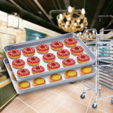 NNEAGS 2X Aluminium Oven Baking Pan Cooking Tray for Baker 60*40*5cm