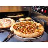 NNEAGS 6X 12-inch Round Seamless Aluminium Nonstick Grade Pizza Screen Baking Pan