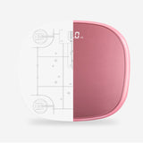 NNEAGS 2X 180kg Digital LCD Fitness Electronic Bathroom Body Weighing Scale Old Rose