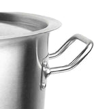 NNEAGS Stock Pot 12L 33L Top Grade Thick Stainless Steel Stockpot 18/10