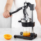 NNEAGS 2X Manual Juicer Hand Press Juice Extractor Squeezer Orange Citrus Green