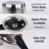 NNEAGS 3L Grade Stainless Steel Pressure Cooker With Seal