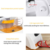 NNEAGS 80min Garment Steamer Portable Cleaner Steam Iron Red